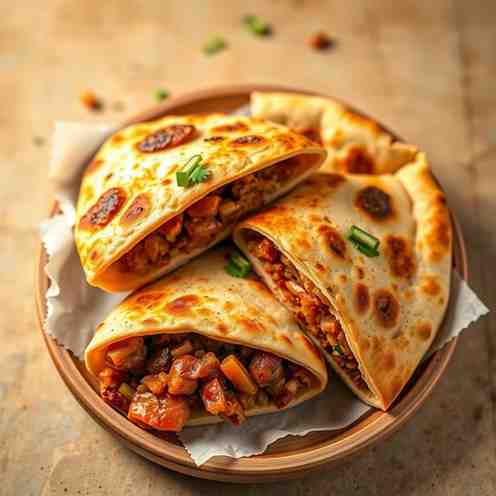 Crispy Arayes - Lebanese Pita Bread